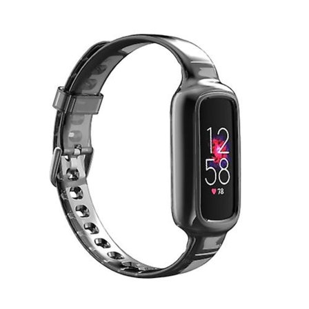 För Fitbit Luxe Silicone Integrated Watch Band