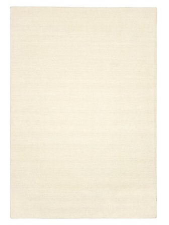 Uni Handloom Premium Tapis - Blanc Ivoire 160X230 Laine