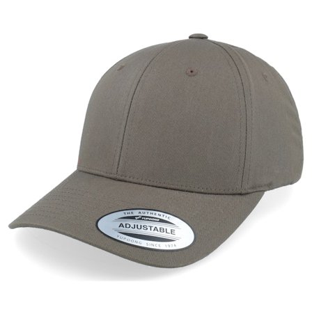 Yupoong - Marron adjustable Casquette - Curved Classic Chocolatechip Adjustable @ Hatstore
