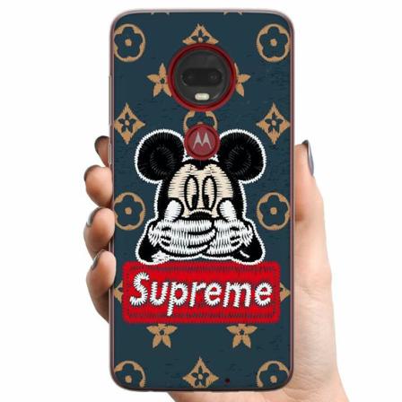 Motorola Moto G7 Plus Tpu Mobilskal Happy Sup...
