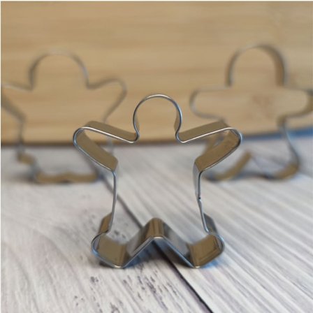 Julekageform 3-pak Gingerbread Man Kageform Bageform