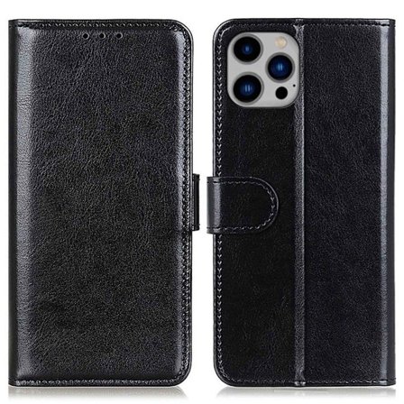 Crazy Horse iPhone 14 Plus Fodral - Svart