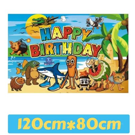 Italialainen Brainrot Tung Tung Sahur Tralalo Lapsen Syntymäpäiväjuhlatarvikkeet Ilmapallo Astiasto Kuppi Lautanen Banneri Lelu Lahjakoristesetti