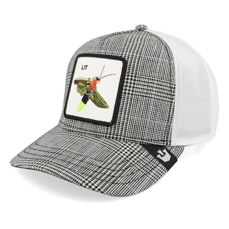 Goorin Bros. - Grå trucker Keps - Moon Firefly Luxury Moon A-Frame Trucker @ Hatstore