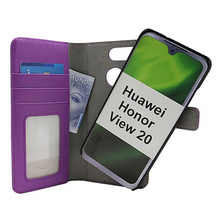 Skimblocker Magnet Wallet Huawei Honor View 20