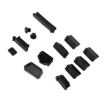 13 STK Universal Farverig Silikone Laptop Anti Dust Plug Cover Stopper Støvtæt computertilbehør