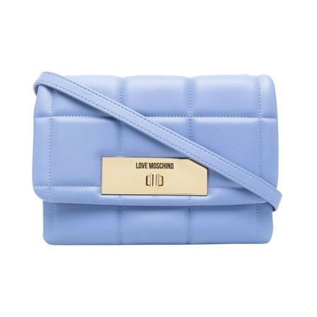 Love Moschino, Cross Body Bags Niebieski, Kobieta, Rozmiar: ONE Size