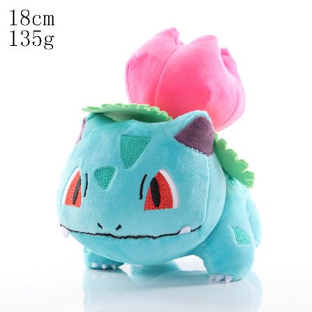 18 cm, Ny Bulbasaur Børneplysdukke