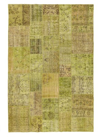 Vintage Patchwork Dywan 200X300 Wełna