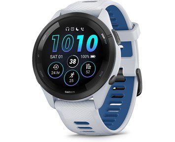 Garmin Forerunner 265, Whitestone, 46mm - Löparklocka som hjälper dig planera din träning