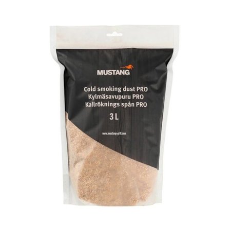 Kallrökningsspån Pro av al, 3 liter – finfördelade och skalade