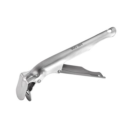 Rustfrit stål ovn tang, tang håndtag anti-skold tang mad tang anti-hot clips til løft af varme retter, skåle, pander, retter fra mikrobølgeovnen