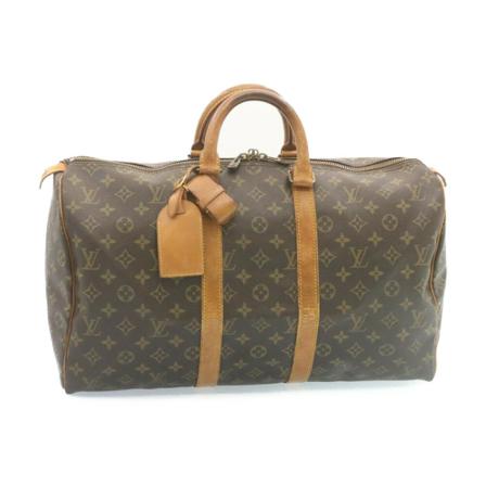 Louis Vuitton Vintage, pre-owned Keepall 45 Bruin, Dames, Maat:ONE Size