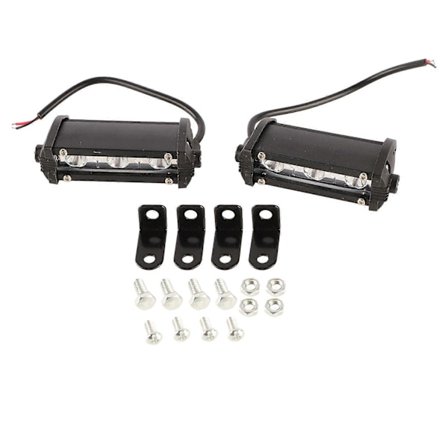 Bil LED Arbetsbelysning Enkel Rad 9W Aluminiumlegering Stark Motorcykel Spot Körning Extra Strålkastare