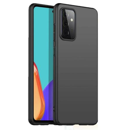 Samsung Galaxy A72 / A72 5G - Silicon TPU Mjuk Skal - Svart Black