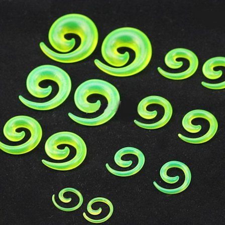 Töjsmycken neon Öronpiercing 1 ST