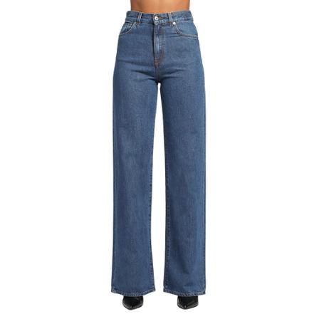 Mauro Grifoni Wide Jeans Blå, Dame, Størrelse: W29