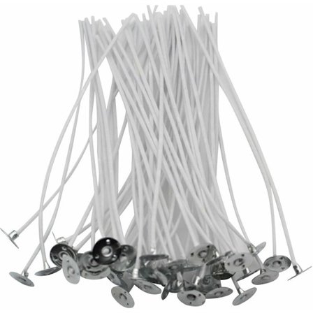 100 stk 8 cm veke DIY soya voks materiale voks veke streng duftende voks verktøy rom