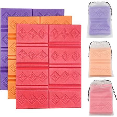 3-pakkaus taitettavia XPE-vaahtomuovisia ulkoistuintyynyjä vedenpitävä kosteus