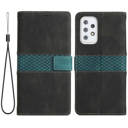 Splicing Design Samsung Galaxy A53 5g Plånboksfodral - Svart