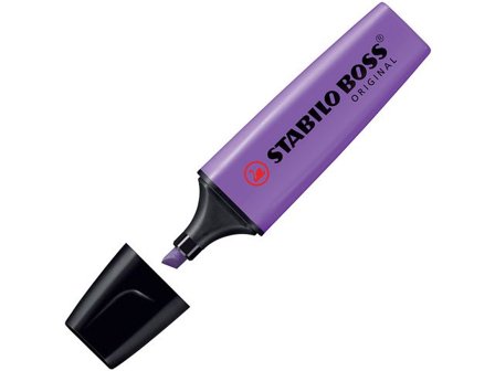 STABILO Överstrykningspenna Boss lila - Lyreco - Kontorsmaterial - Pennor - Överstrykningspennor