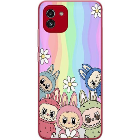 Kompatibel Mobilcover til Samsung Samsung Galaxy A03 Regnbage