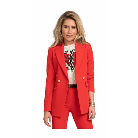 Nikkie Niri Blazer Kiss , Rood , Dames , Maat: S
