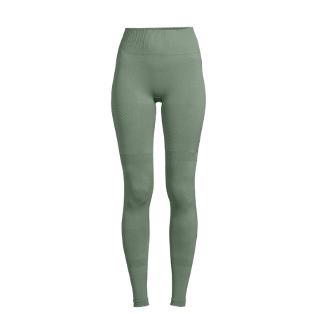 Casall Sportswear Essential Block Seamless High Waist Tights, Dusty Green