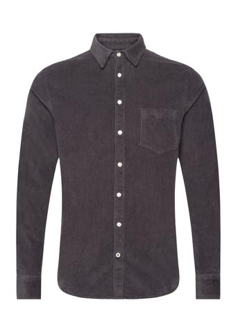 Johan Corduroy Shirt Skjorte Uformell Grå Kronstadt*Betinget Tilbud