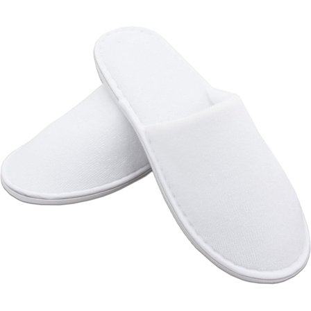 Di10 paria hotelli-tossuja, yksi koko, 27,5 cm valkoinen