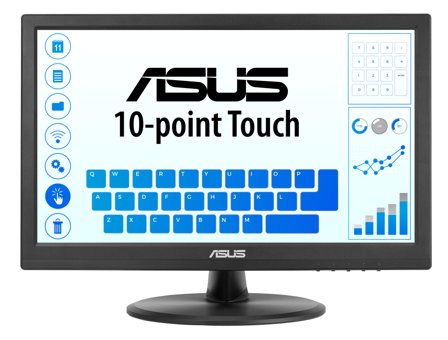 ASUS VT169HE Touch Monitor 15.6inch IPS WLED FHD 16:9 60Hz 220cd/m2 5ms D-Sub HDMI