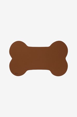 MiLLE W NORDISK DESIGN - Glassbrikke hund M - Brun - Dyremøbler - Fra Homeroom