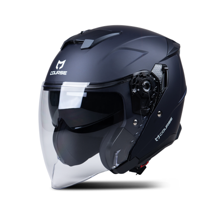 Casco Jet Course Urban Blu M