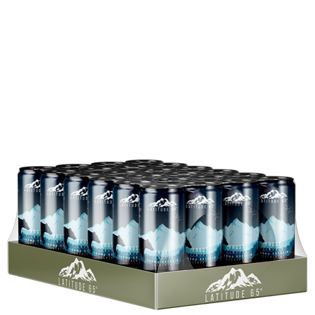 24 x Latitude 65 Energidryck 330 ml