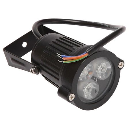 Glad 4-pack LED Trädgårdslampor 3W 220V Utomhus Spotlight Med IP65 Vattentät Trädgårdslandskap Dekorativ L