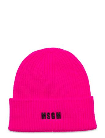 Cap Accessories Headwear Beanies Vaaleanpunainen MSGM