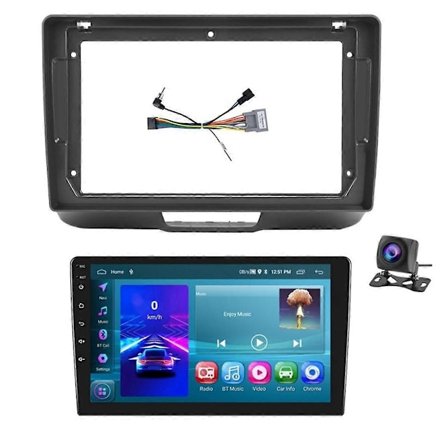 2G+32G Android 13 9 Tum Bilstereo Carplay Android Auto för N-BOX 2011-2017 Högerstyrd (RHD), Bluetooth Wifi FM Backkamera
