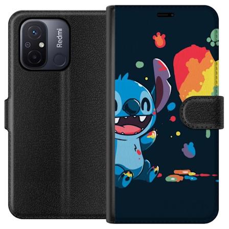 Xiaomi Redmi 12C Lompakkokotelo Stitch maalaa