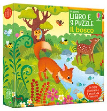 Il bosco. Ediz. a colori. Con 3 puzzle Sam Taplin
