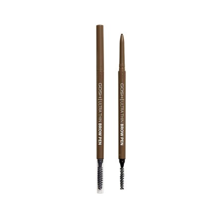 Gosh Copenhagen Ultra Thin Brow Pen 002 Greybrown, Makeup, Øjne, Øjenbryn