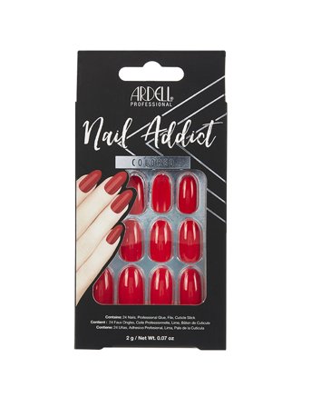 Ardell Nail Addict Cherry Red - Red - ONE SIZE