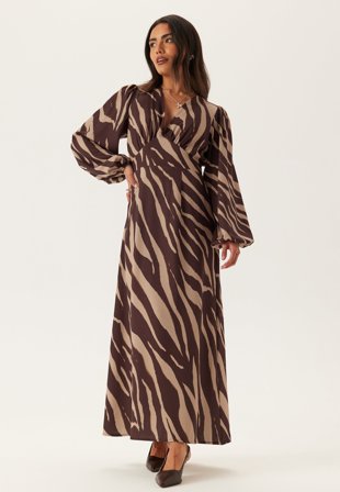 BUBBLEROOM - Balloon Sleeve Maxi Dress - 36