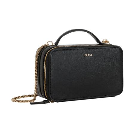 Furla Cross Body Bags Sort, Dame Skuldertasker, Størrelse: ONE Size