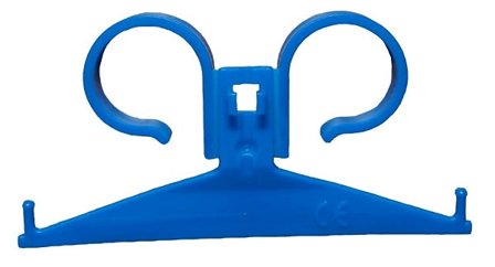 Supporto da Letto per Sacche Raccolta Urina in Plastica 5 Pezzi