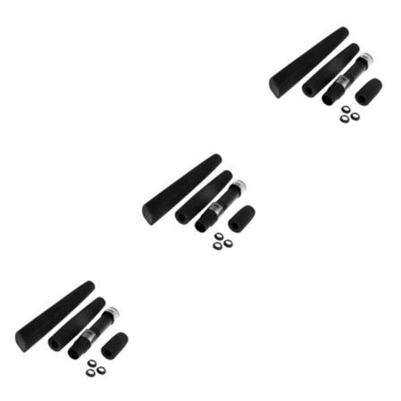 1/2/3 Vavanrakennus Korjaus Musta EVA Jigging Kalastusvavan Kahva