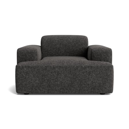 Madrid lænestol - Genesis Antracit - 129x101x75 - Lænestol