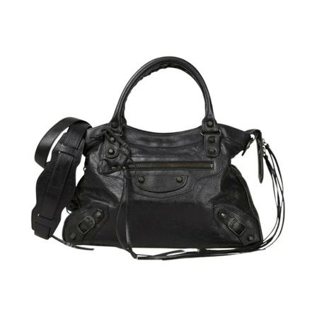 Balenciaga Vintage Pre-owned Handbags Sort, Dame Vintage Tasker, Størrelse: ONE Size