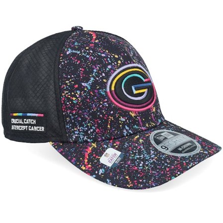 New Era - NFL Svart trucker Caps - Green Bay Packers NFL Crucial Catch 9FORTY A-frame Trucker @ Hatstore