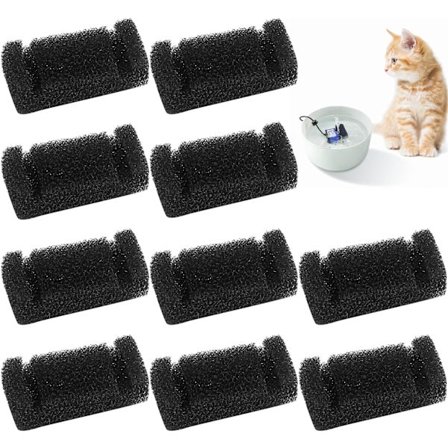 12 kpl kissan juoma-automaatin vaahtosuodatin, kissan juoma-automaatin vaihtosieni