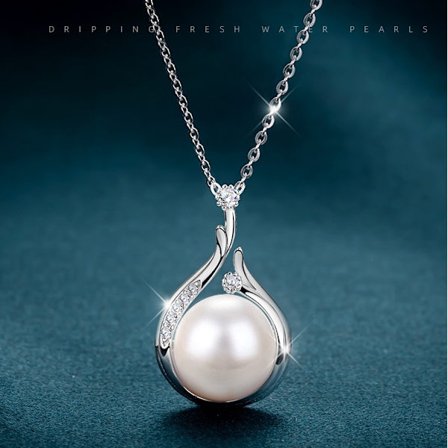 #925 silver smyckeset halsband#